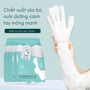 Mặt Nạ Ủ Sữa Bò Làm Mềm Mịn Da Tay Chân An Toàn Cho Da Mặt Nạ Dưỡng Ẩm Chân Tay Hương Sữa Thẩm Thấu Sâu Làm Dịu Da