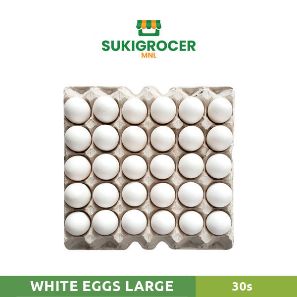 Sukigrocer White Eggs Large 30s Lazada Ph