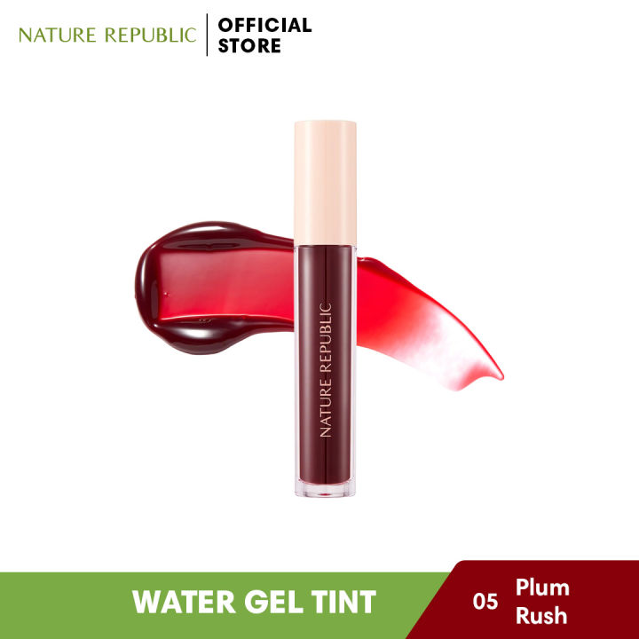NATURE REPUBLIC BY FLOWER WATER GEL TINT 05 PLUM RUSH Lazada PH