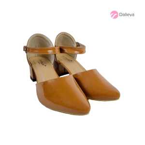 DALLEYA COLLECTION - Nutella Sepatu Chunky Heels / Hak Tahu Wanita Model Tali Marijane Antislip