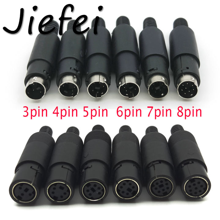 3pin 5pin 8pin DIN DIN Plug & Socket Connectors - 3pin 4pin 5pin 6pin ...