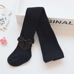 0-12 Trẻ Em Cô Gái Pantyhose Cotton Xà Cạp Bow Mỏng vớ trẻ em Babygirl tất dài Khiêu Vũ Vớ Vớ Quần