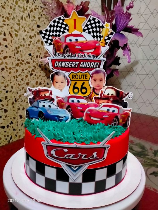 Car Theme Birthday Cake - Make Our Cake-sgquangbinhtourist.com.vn
