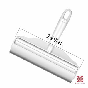 กระดาษกาวกำจัดฝุ่น ลูกกลิ้งทำความสะอาด Tearable floor gluer