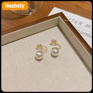 【2-3 ngày giao hàng】 Ngọc Trai Tai Clip Thời Trang Mà Không Có Lỗ Tai Bông Tai Đơn Giản Tai Cuff Giả Đồ Trang Sức Thời Trang Bông Tai Ngọt Ngào Cho Phụ Nữ