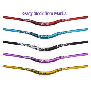 Lunje new Aluminum Alloy Bicycle Handlebar 31.8*720mm/780mm Mountain Bike Handlebar