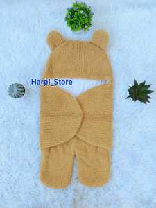 Baby Blanket atau Selimut Bulu Bayi Atau Bedong Bayi Atau Bedong Instan Bayi