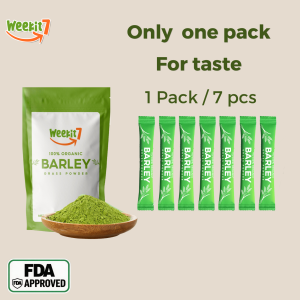 【Buy 1 Get 1】Weekit7 100% Organic Barley Grass Powder Original Juice Detox FDA
