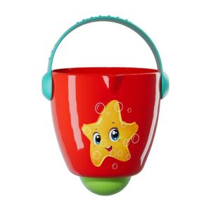 Toddler Water Play Water Bucket With Rotating Safe Bath Toy Early Educational Sprinkler Bath Toy for Babies