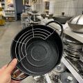 Nồi Chiên Chống Dính Emoojoo 20cm Phủ Lớp Vân Đá Có Khay Ráo Mỡ Siêu Bền Đẹp. 