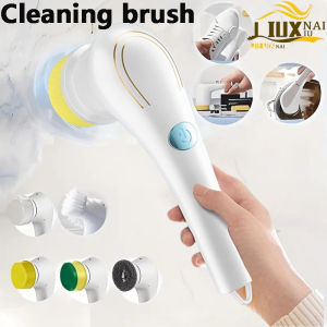 Multi functional handheld wireless electric cleaning brush kitchen dishwashing brush bathroom sink tile electric cleaning tool