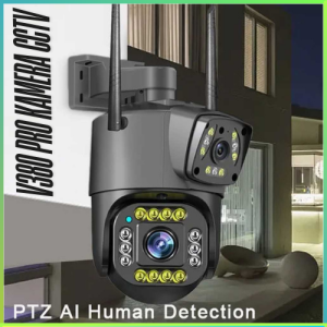 COD V380 Pro Kamera CCTV Dual Lens Outdoor Two Way Audio WiFi IP66 4MP / Kamera CCTV Dual Lens Outdoor Two Way Audio WiFi IP66 4MP