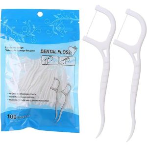 50/100pcs Dental Flosser Oral Hygiene Dental Sticks Dental Water Floss Oral Teeth Pick Tooth Nursing Clean