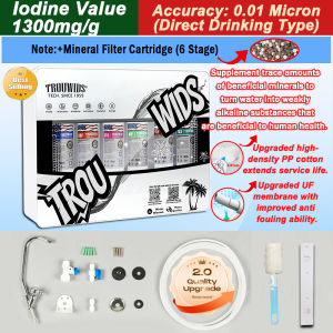 TROUWIDS Water Purifier Penapis Air 5-Stages Water Filter Drinking Water Ultrafiltration Water Filters For Home