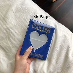 NEXTYOO 64 Túi Album ảnh Trái tim tình yêu Rỗng Giá để ảnh  PVC Sổ thẻ tên Phụ nữ