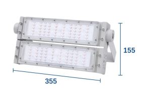 IP66 Waterproof Outdoor LED Flood Light Heavy Duty Lighting for Home Road Building Site & Stadium Use