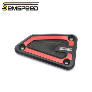 SEMSPEED Motorcycle Brake Fluid Cover Oil Tank Reservoir Guard For CFMOTOT 800NK 800 NK 2023-2024