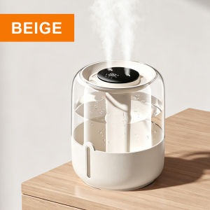 [SG Stock]  Humidifier 3.8L Large Capacity USB Humidifier Dual Spray 3 Atomization Modes Ultra Quiet Smart Display Humidifier With Night Light For Multi Scen Use