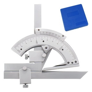 Góc Finder Thước Kim Loại Vernier Bevel Thước Đo Thước Đo Cho Chế Biến Gỗ 0-320 ° Góc Đo Thước