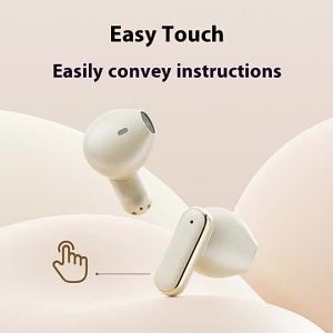 Tai nghe Bluetooth không dây TZUZL mới tai nghe thể thao ngoài trời 5.3 với điều khiển cảm ứng sạc cho âm nhạc