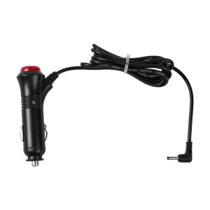 Universal 12V24V DC Car Lighter Power Cord Car Chargers with On/Off-90 Degree Angled Connector