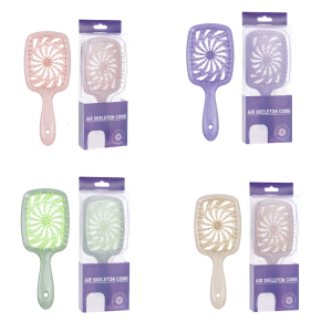 Professional Hair Brush With Hollow Designs Easy Volumizing Practical Hair Detangler Brush For A Comfortable Experience