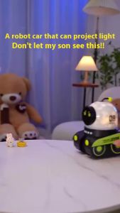 Star Projector Night Light for Kids 21 Films Robot Musical Lamp Ideal Gift for Birthday Christmas Celebrations Room Decor