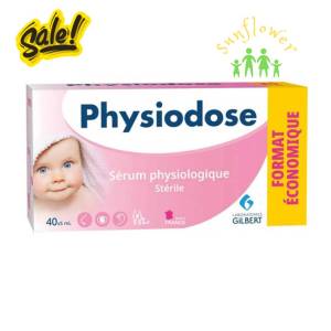 Nước muối hồng sinh lý hộp 40 ống x 5ml Gifrer Physiodose