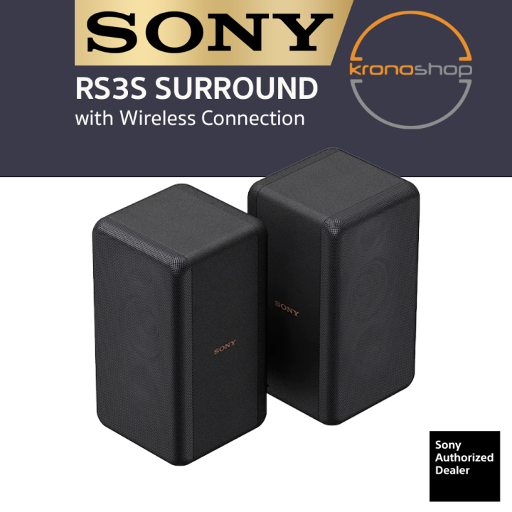 Sony SA-RS3S Total 100W Additional Wireless Rear Speakers SARS3S SA-RS3S  SARS3 SA-RS3. | Lazada