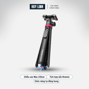 Chân máy kiêm gậy selfie Ulanzi MT-44B tự bung có Bluetooth dành cho điện thoại chính hãng