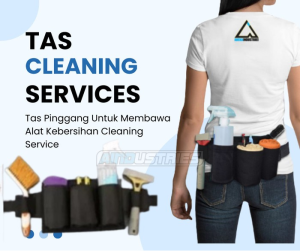 Tas Petugas untuk peralatan kebersihan Cleaning Service Caddy Bag Pinggang Pria dan wanita
