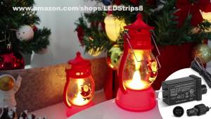 DC 12V 12W 1A Class 2 Power Supply IP44 Waterproof Low Voltage LED Transformer Replacement Yard Inflatable Adapter Driver with US PlugUL Listedfor Christmas LightInflatables 1Pack