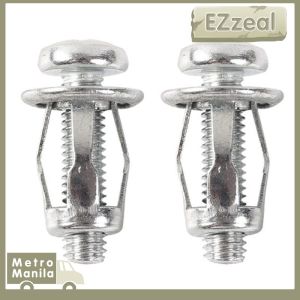 10pcs/Pack M4/M5/M6 Petal Nuts Screw With Screw Hollow Wall Metal Jack Nuts Bolt