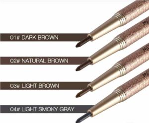 เซ็ทดินสอเขียนคิ้ว NOVO เซ็ทดินสอเขียนง่าย เส้นคม มีใส้รีฟีล บล็อคคิ้ว มัลติฟังชั่นส์ -- 5146