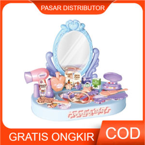 Mainan Anak 9221-9223 28PCS BEAUTIFUL MAKE UP DRESSING Mainan Makeup Salon Anak Dandanan Anak Mainan Anak Perempuan - Mainan Anak Laki Laki
