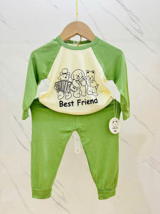 BỘ DÀI TAY THUN LẠNH CHO BÉ FROM TỪ 5KG TỚI 17KG PHỐI MÀU DỄ THƯƠNG MÙA NOEL 2024