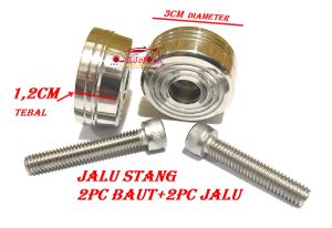 JALU STANG STENLIS NMAX AEROX PCX ADV SCOOPY MIO GENIO VIXION MEGAPRO MIOZ VARIO 150 VARIO 160 FREEGO SCOOPY FINO LEXI CB150R CBR 150 SCORPIO FU GSX SMASH SHOGUN NEXT HAYATE BANDU STANG UNIVERSAL ALL MOTOR