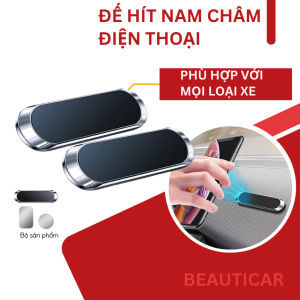 Giá Để Điện Thoại Từ Tính Cho Oppo Samsung Xiaomi đế hít nam châm đỡ điện thoại gắn trên ô tô phụ kiện ô tô xe hơi