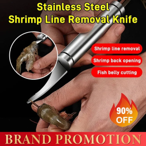 Shrimp Knife Fish Cutter Scrape Fish and Stabs Shrimp Back Knife Craftsmanship Multi-purpose