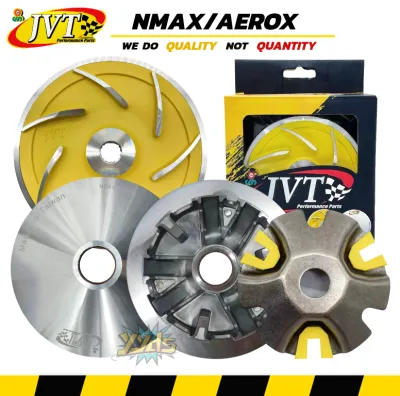 JVT PULLEY SET 13.5 DEGREE FOR MOTORCYCLE BEAT FI/MIO/FINO/NOUVO/NMAX/AEROXMIO I 125/M3/CLICK125/150