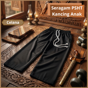 Sakral Siswa Psht Kancing Anak Standart Baju Silat Psht Anti Karat Awet Dan Nyaman