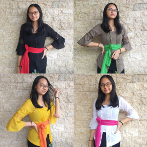 Kebaya Bali | Remaja | Murah | Kebaya Bali Kombinasi Siffon dan Brokat | Kebaya Kebaya Kondangan