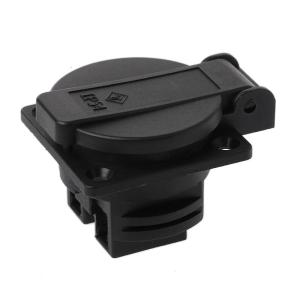 AC 250V 16A German Standard Power Outlet Single Plug Waterproof Wall Socket