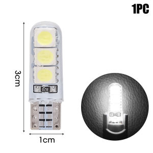 Car Led Bulb T10 5050 6smd License Plate Light High Brightness Led Tail Width Light