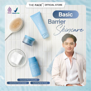 THE FACE 4X Ceramides Skin Barrier Kit | Cleanser Serum Toner Moisturizer