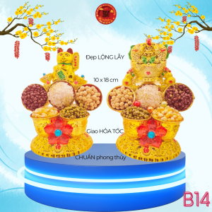 Bông tỏi ông địa ngọc thực mèo tài lộc - TỎI CÁT TƯỜNG