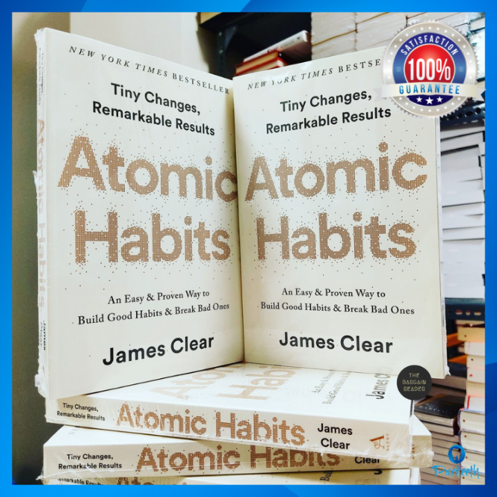 Original Atomic Habits by James Clear 100% English Book AUTHENTIC ...