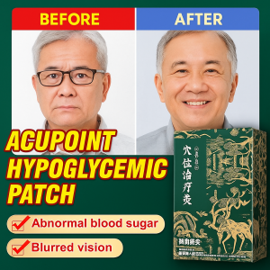 Acupoint Blood Sugar Reducing Patch Regulate Blood Sugar Acupoint Patch Blood Sugar Balance Diabetes Plaster Body Skin Care Tools
