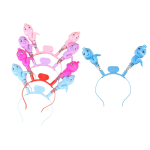 Unique LED Snake Headband for Traditional Chinese Spring Festival Celebration Lightup Snake Hairhoop for Various Event