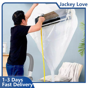 Aircon Cleaner Bag with Drain Outlet Waterproof Air Conditioner Washing Cover Aircond Cleaning Kit
